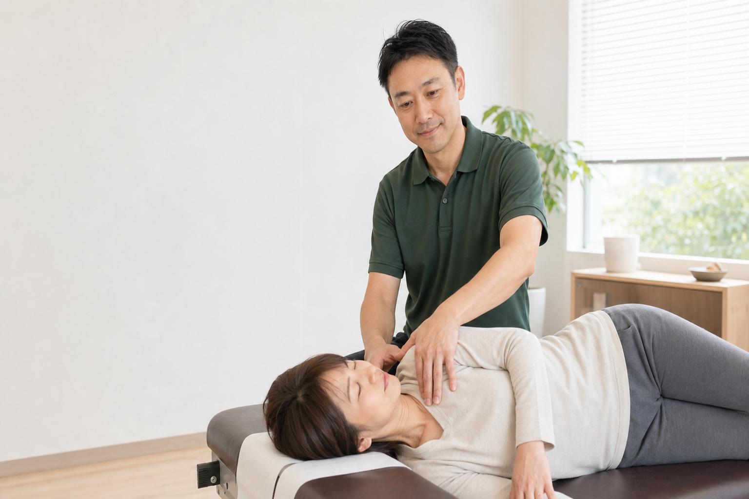 王子みらい整体院の清潔感のある院内イメージ